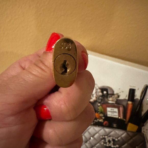 Louis Vuitton Lock and Key with Gold Chain Necklace #304 - Picture 5 of 5